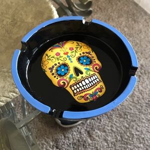 Sugar Skull Ashtray